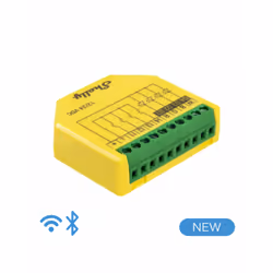 Shelly Plus RGBW PM, Sans fil, Wi-Fi, Vert, Jaune, 4 canaux, 2400 – 2483.5, Intérieure