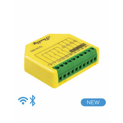 Shelly Plus RGBW PM Sans fil Vert, Jaune