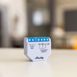 Shelly Plus 0-10V Intégré Variateur Bleu, Gris