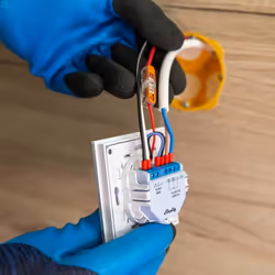 Shelly Plus 0-10V Intégré Variateur Bleu, Gris - Vue supplémentaire 8