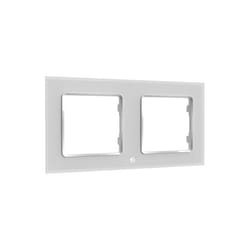 Shelly Wall Frame 2 10 x 80 mm Rectangle Blanc Plastique