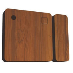 Shelly BLU Door/Window capteur de porte/fenêtre Sans fil Porte/Fenêtre Marron, Bois