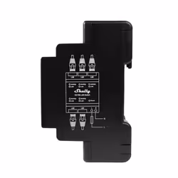 Shelly LAN Switch commutateur électrique Commutateur intelligent Noir
