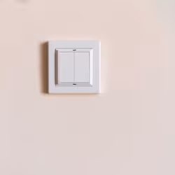 Shelly BLU Wall Switch 4 interrupteur d'éclairage Plastique Ivoire