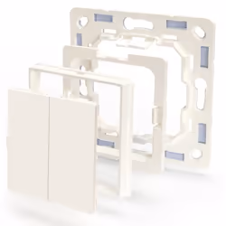 Shelly BLU Wall Switch 4, Boutons, Ivoire, Plastique, Bluetooth Low Energy (BLE), 2400 - 2483.5 MHz, 10 m