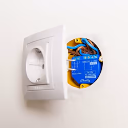 Shelly Plus 1 Commutateur intelligent 1P Bleu