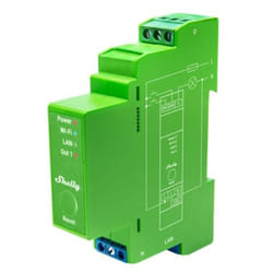 Shelly Pro Dimmer 1PM Intégré Variateur Bleu, Vert, Gris
