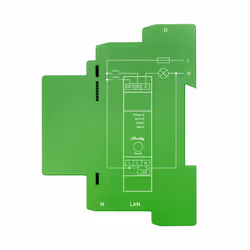 Shelly Pro Dimmer 1PM Intégré Variateur Bleu, Vert, Gris