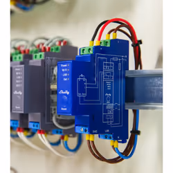 Shelly SHELLY_PRO_DIMMER_0/1-10V_PM gradateur Intégré Variateur Bleu - Vue supplémentaire 2