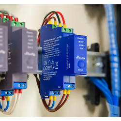 Shelly SHELLY_PRO_DIMMER_0/1-10V_PM gradateur Intégré Variateur Bleu - Vue supplémentaire 3