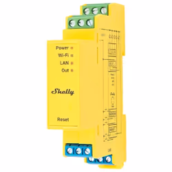 SHELLY PRO RGBWW PM, LAN, WI-FI & BLUETOOTH, CONTRÔLEUR DE LUMIÈRE INTELLIGENT, CANAUX BLANCS (CCT), BANDE LED, CONTRÔLE DE L ...