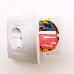 Shelly Qubino Wawe 1PM commutateur électrique Commutateur intelligent Rouge