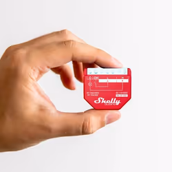 Shelly Qubino Wawe 1PM commutateur électrique Commutateur intelligent Rouge - Vue supplémentaire 4