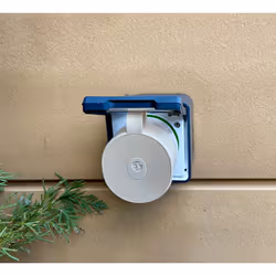 Shelly Outdoor Plug S Gen3 Prise intelligente Moka - Vue supplémentaire 4