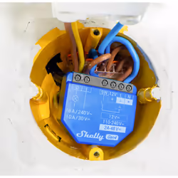 Shelly 1 Gen4 Commutateur intelligent Bleu - Vue supplémentaire 4