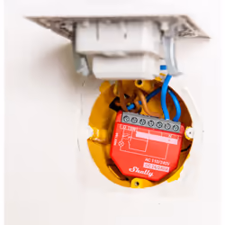 Shelly 1PM Gen4 Commutateur intelligent Rouge