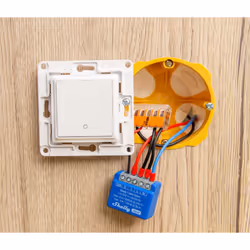 Shelly 1 Mini Gen4 Commutateur intelligent 1P Bleu