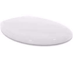 Siège de toilette WrapOver couleur : blanc matériau : plastique fixation métallique dimensions : 365 x 445 x 40 mm entraxe de ...