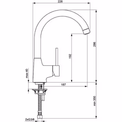 Ideal Standard B9328 Chrome