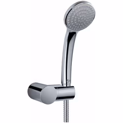 Set de douche S1 douchette, Ø 80 mm 1 type de jet système Anti-Kalk système contre la formation de dépôts de calcaire support ...