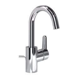 Ideal Standard Connect Blue mitigeur lavabo DN15 Numéro d'objet: B0112AA avec bec haut Bec tubulaire avec aérateur vidage G1  ...