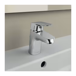 Ideal Standard CeraFlex mitigeur lavabo B1708AA Numéro d'article B1708AA chromé bec en fonte rigide avec drain métallique Pro ...