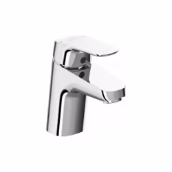 Mitigeur de lavabo sans garniture de vidage, 5 l/min finition chromée levier de commande métallique longueur du bec 101 mm zo ...