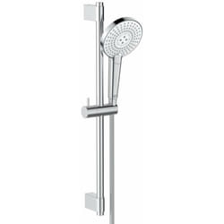 Idealrain Evo Jet - Set de douche Circle, barre 60 cm avec douchette, 3 jets, chrome B1761AA - Ideal Standard