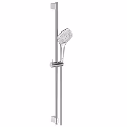 Ensemble de douche - IDEALRAIN EVO - barre 90 cm et douchette diamant 125 cm 3J - Chrome - Ideal Standard