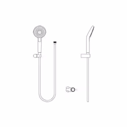 Ideal Standard Idealrain Evo set de douches pour le bain B2404AA Numéro d'article: B2404AA Couleur: chromé Forme: ronde Diamè ...