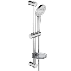 Ideal Standard - Idealrain Evo Jet - Set de pommeau de douche, 3 jets, barre et flexible, chrome B2620AA
