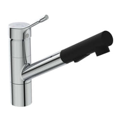 Robinet de cuisine avec douchette Ceralook chromé et noir