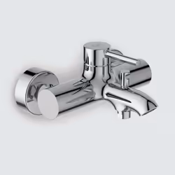 Mitigeur mécanique de baignoire chrome chromé, IDEAL STANDARD Kolva