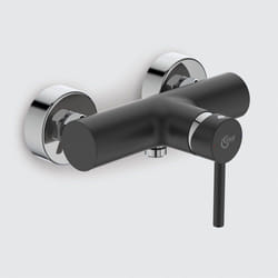 Mitigeur mécanique douche noir mat, IDEAL STANDARD Kolva