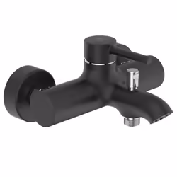 Mitigeur mécanique de baignoire noir mat, IDEAL STANDARD Kolva