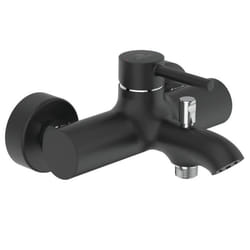 Mitigeur mécanique de baignoire noir mat, IDEAL STANDARD Kolva