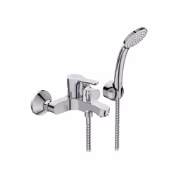 Mitigeur extérieur monocommande pour baignoire/douche en laiton chromé - Ideal Standard Alpha La salle de bain moderne Donnez ...