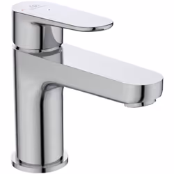 CERAFINE MODEL O Monomando lavabo normal Bluestart, sin válvula, cromo. Cartucho cerámico firmaflow ® 28 mm Limitador de temp ...