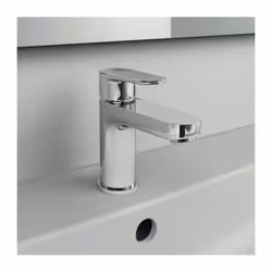 Ideal Standard Cerafine O mitigeur lavabo BC698AA DN 15 bec en fonte rigide Aérateur avec anneau métallique conception courte ...