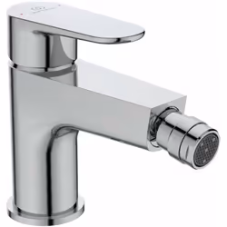 Mitigeur de bidet montage monotrou levier métallique débit 5 l/min surface chromée EasyFix - système de fixation rapide et si ...