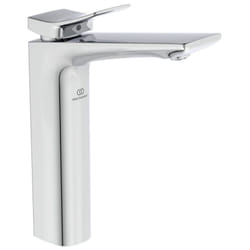 Mitigeur lavabo Conca réhaussé sans tirette sans vidage chrome - Ideal Standard
