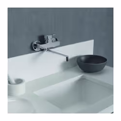 Ideal Standard Ceraplan robinet de cuisine BD340AA chromé montage mural Projection 238mm