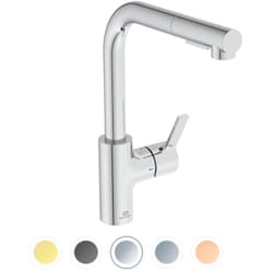 Ideal Standard - Robinet de cuisine Gusto douchette extractible chrome