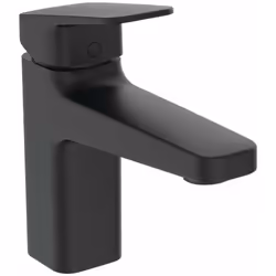 Mitigeur de lavabo Grande sans vidage couleur : noir satiné hauteur du robinet : 161 mm longueur du bec : 124 mm zone de conf ...