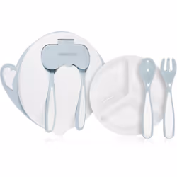 Manger dans de la belle vaisselle donne encore plus d’appétit. Le récipient alimentaire pour enfants Kikkaboo Baby Bowl 4 in  ...