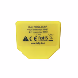 Shelly RGBW2 Sans fil Bleu, Jaune
