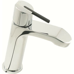 No Brand - Robinet Mitigeur de lavabo bec fixe corps laiton chromé cartouche céramique