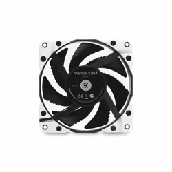 EK Water Blocks Vardar X3M Boitier PC Ventilateur 12 cm Blanc - Vue supplémentaire 4