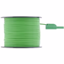 Informations techniques Couleur : vert Longueur de câble : 50 m Type de connexion A (entrées) : banane mâle 4 mm Type de conn ...