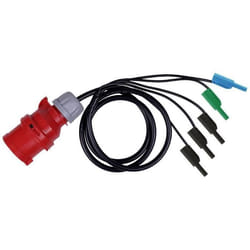 Adaptateur triphasé METREL A 1641 - 16A - 247V - Blanc